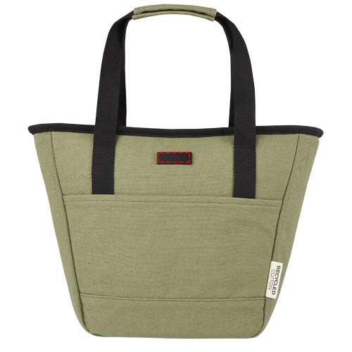 Joey GRS-recycelte Canvas Lunch Kühltasche 6 L für 9 Dosen olive