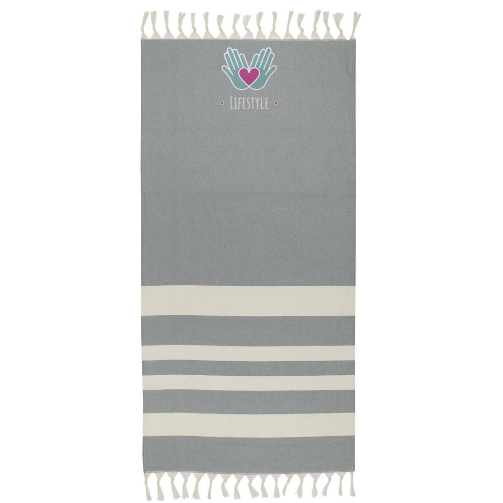 Serviette de hammam Anders 147 x 75,5 cm Marine