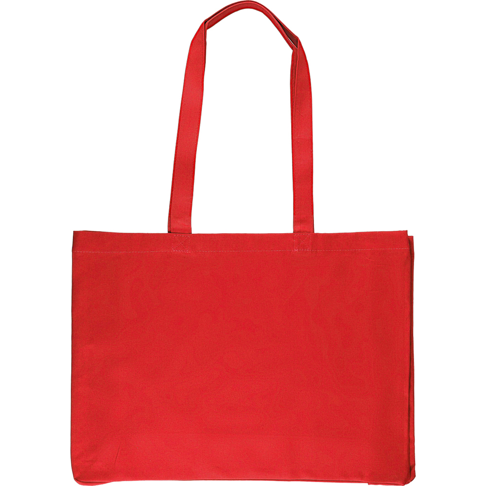 Shopper Bodenfalte XXL-Farbe rot