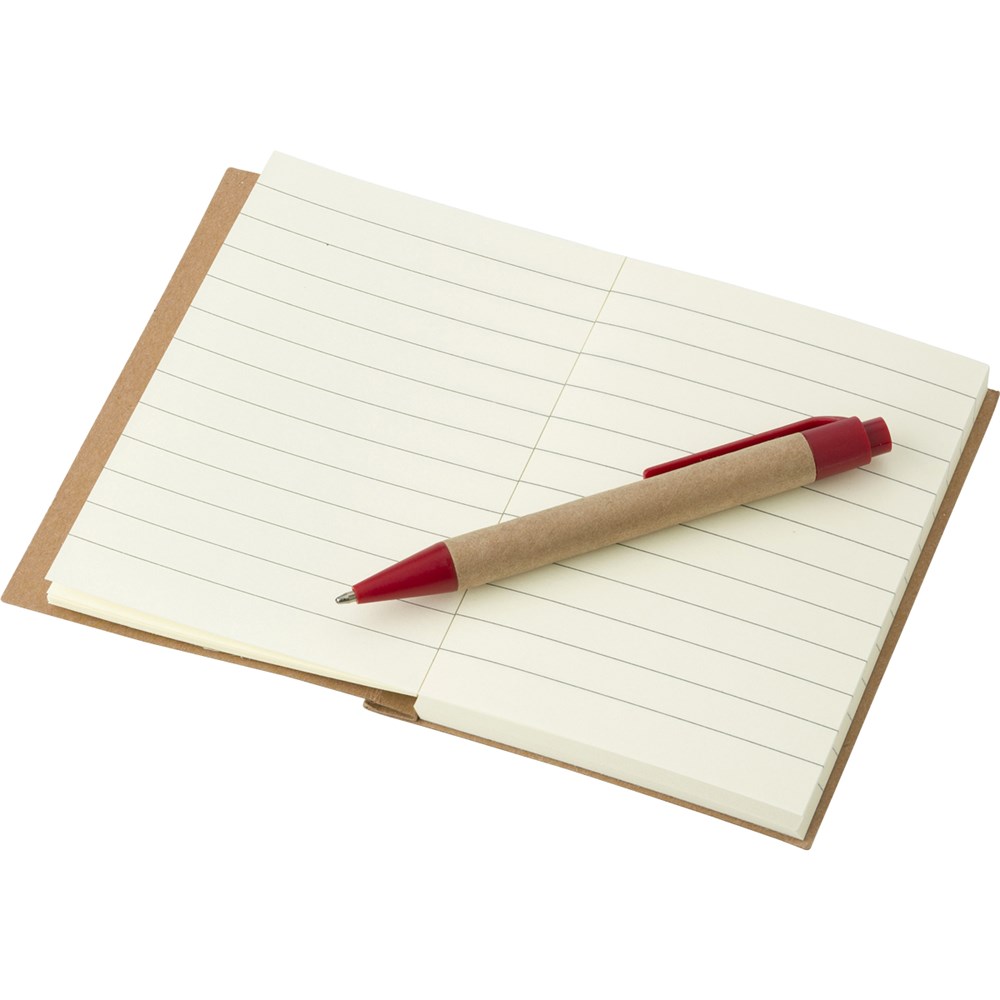 Notizbuch Arlen rot