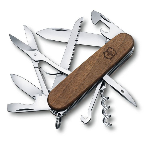 Sackmesser Modell Huntsman (Lasergravur) Victorinox Wood