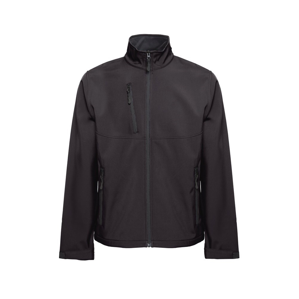 THC EANES. Softshell-Jacke (Unisex) aus Polyester und Elastan