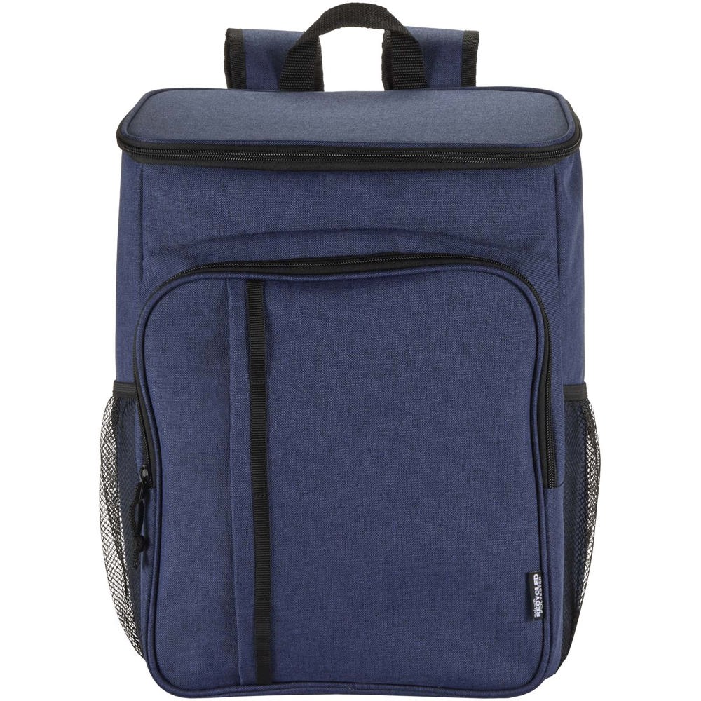 Sac à dos isotherme 20 L Tundra recyclé et certifié GRS pour pique-nique avec ensemble de couverts Bleu cobalt