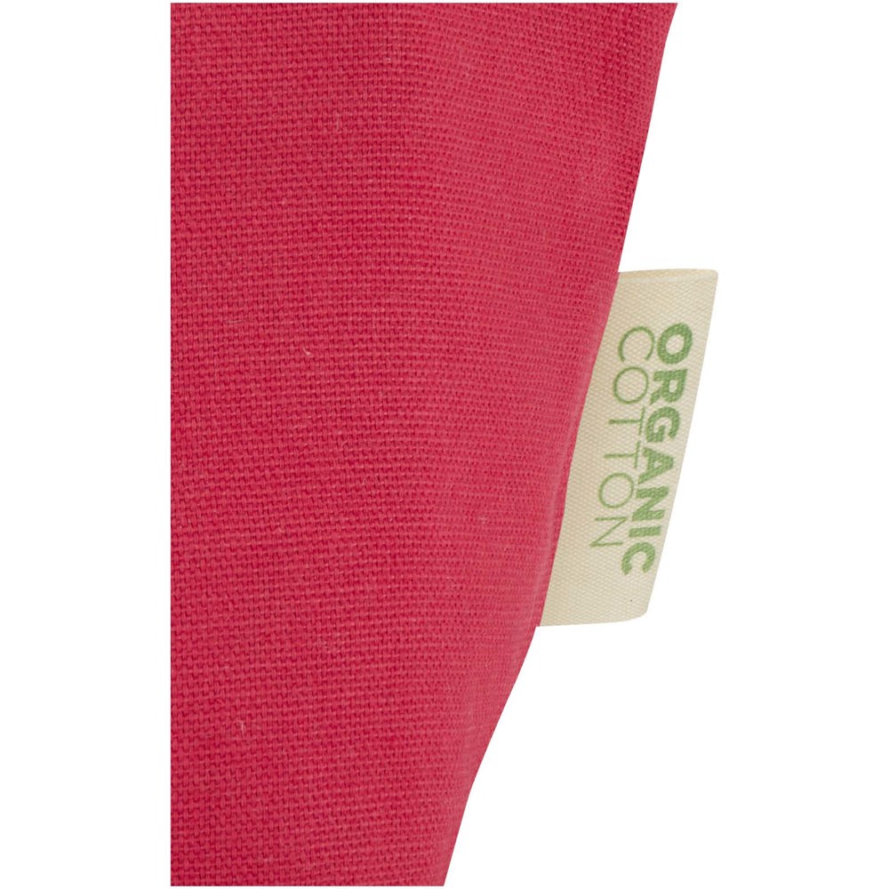 Grande pochette à accessoires Odisha de 3 L bio certifiée OCS 180 g/m² rouge
