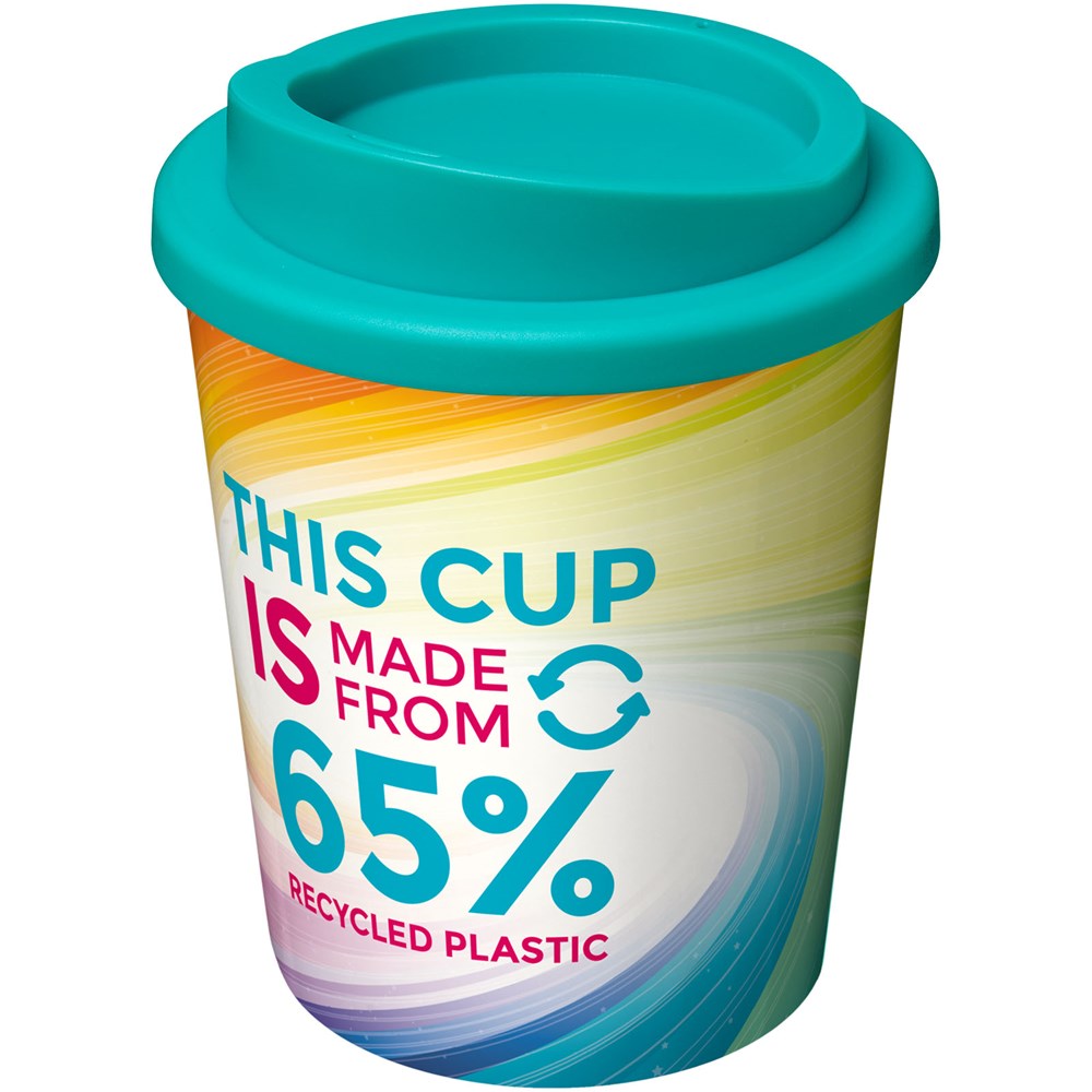 Brite-Americano® Eco Isolierbecher, 250 ml aquablau