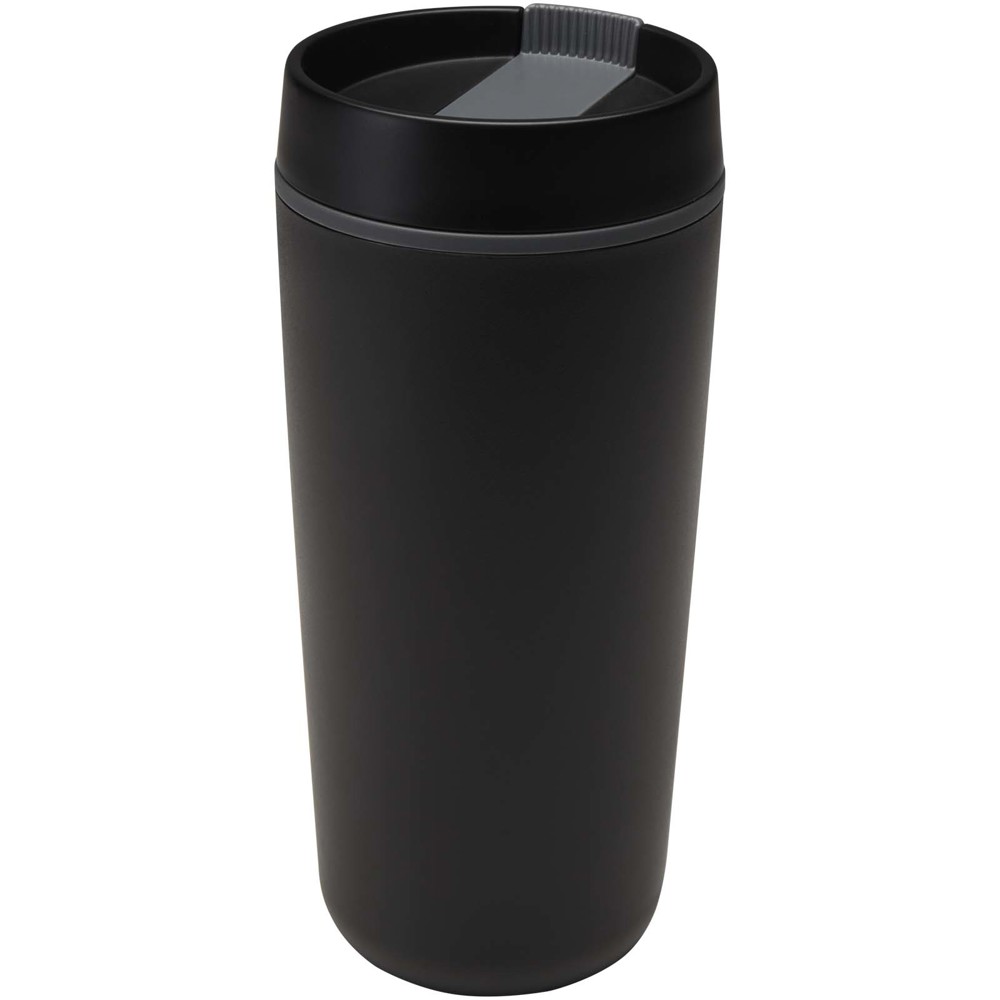 Gobelet en plastique à double paroi Sedona, 480 ml Noir