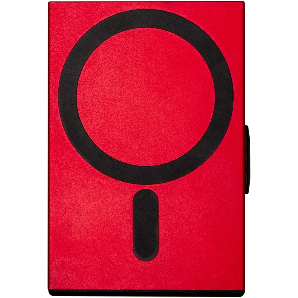 Porte-carte RFID magnétique SMART RCS rouge
