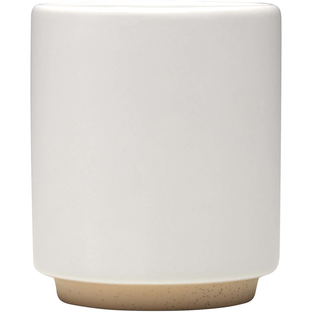 Tasse en céramique empilable Camilla, 180 ml, finition mate Blanc