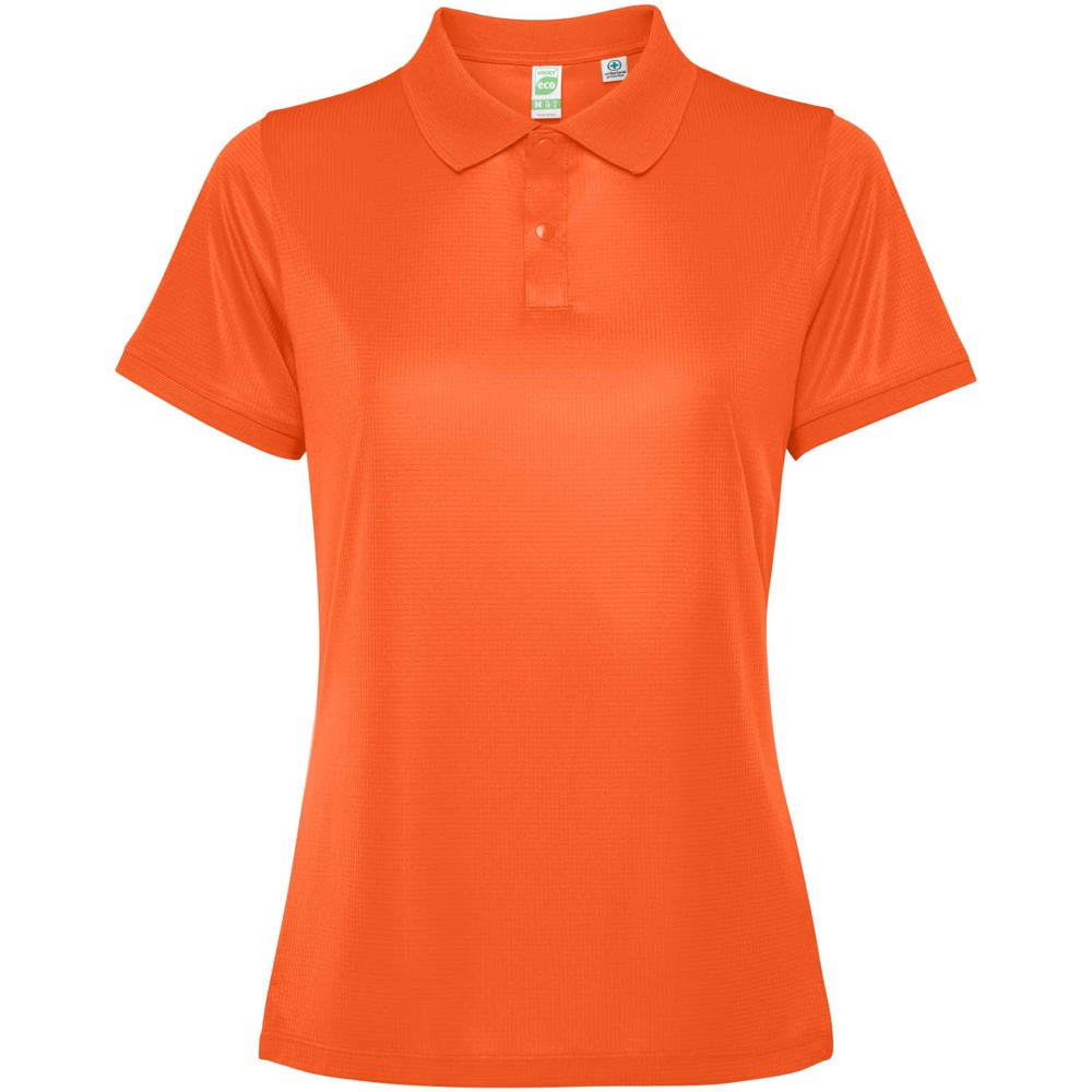 Polo Tormo à manches courtes pour femme Fire orange