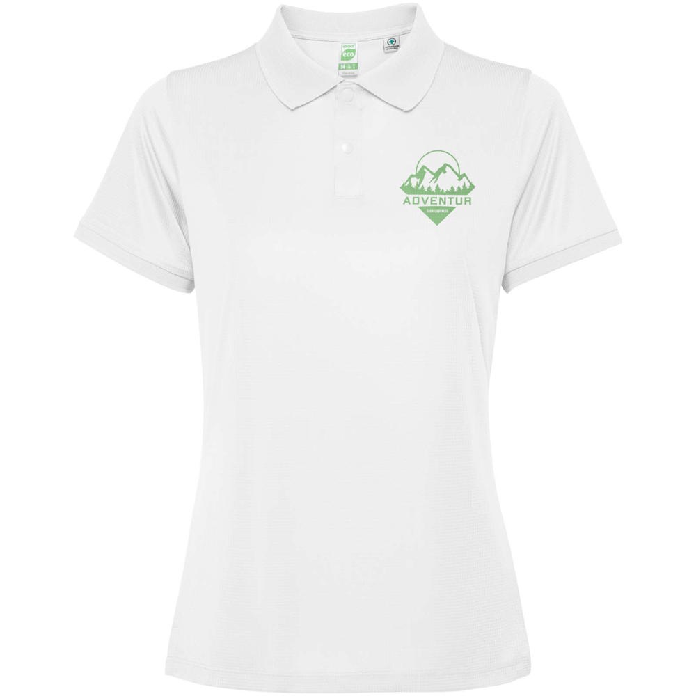 Polo Tormo à manches courtes pour femme Blanc