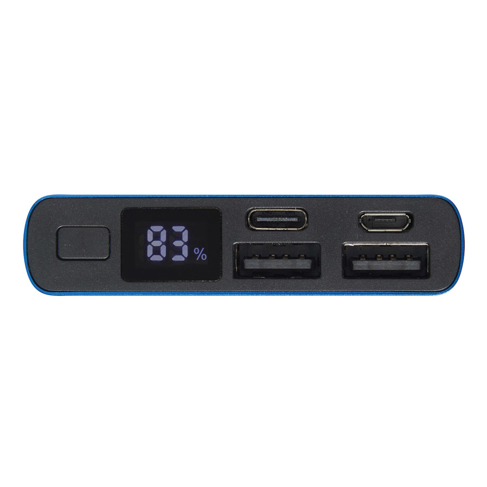 Batterie externe 10’000 mAh Power bleu