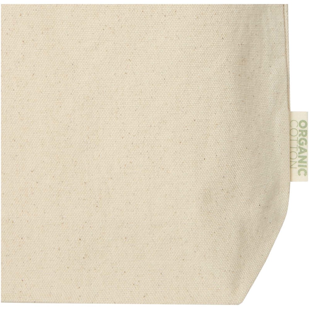 Sac shopping Odisha bio OCS à large fond 180 g/m2 de 11 L Naturel