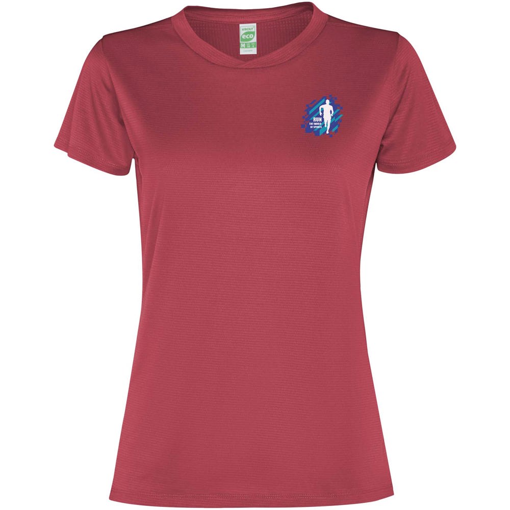 Slam Sport T-Shirt für Damen Berry Red