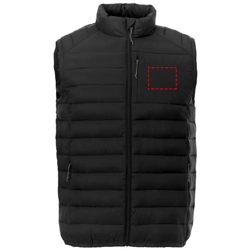 Bodywarmer matelassé Homme Pallas recyclé Noir