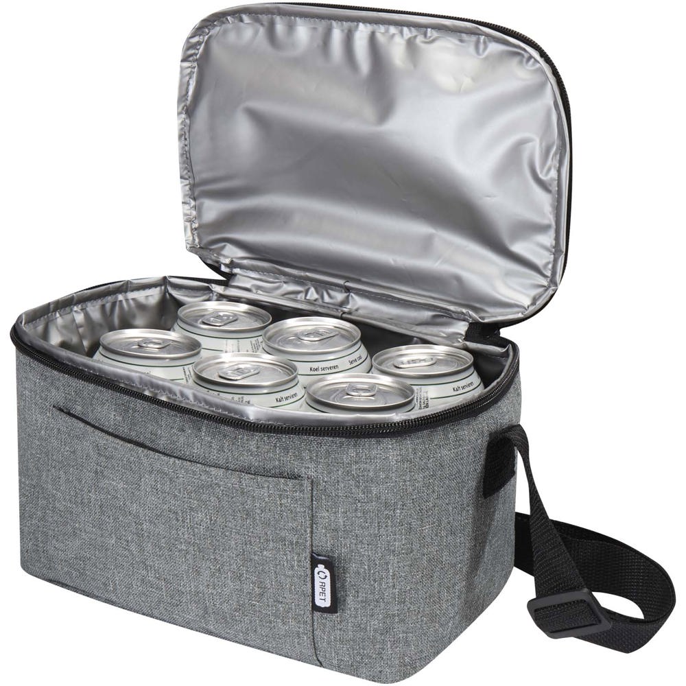 Tundra GRS RPET Kühltasche für 6 Dosen 5L heather grau