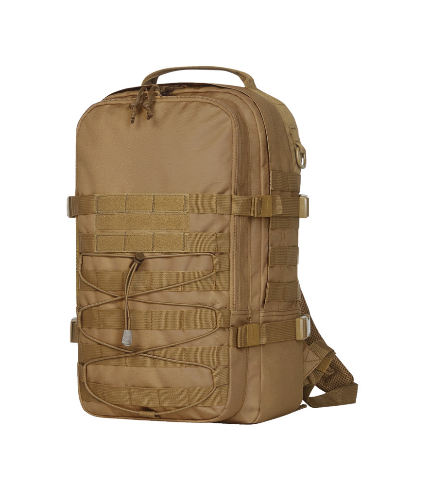 Notebook-Rucksack MOLLE coyote braun