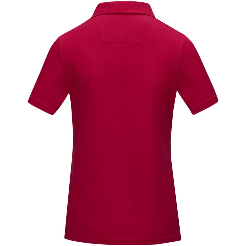 Polo Graphite bio manches courtes femme Rouge