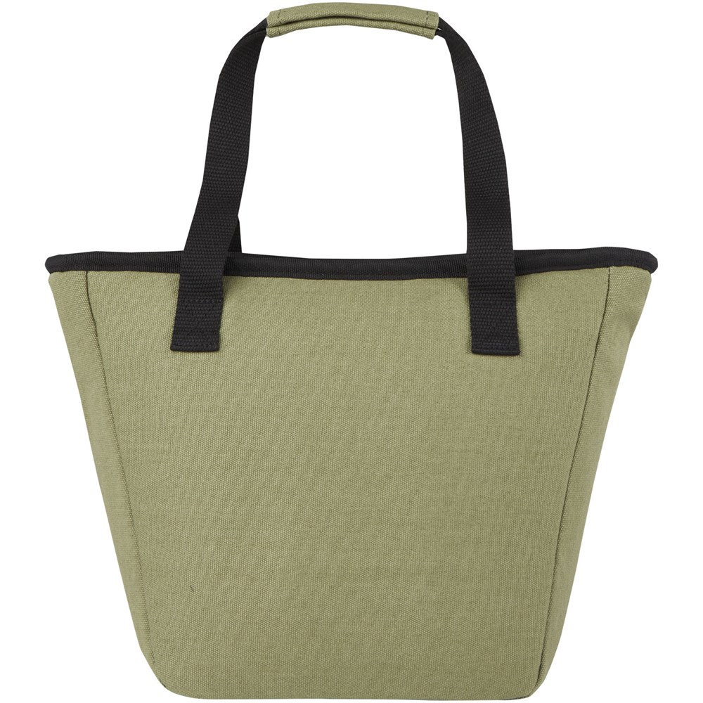 Joey GRS-recycelte Canvas Lunch Kühltasche 6 L für 9 Dosen olive