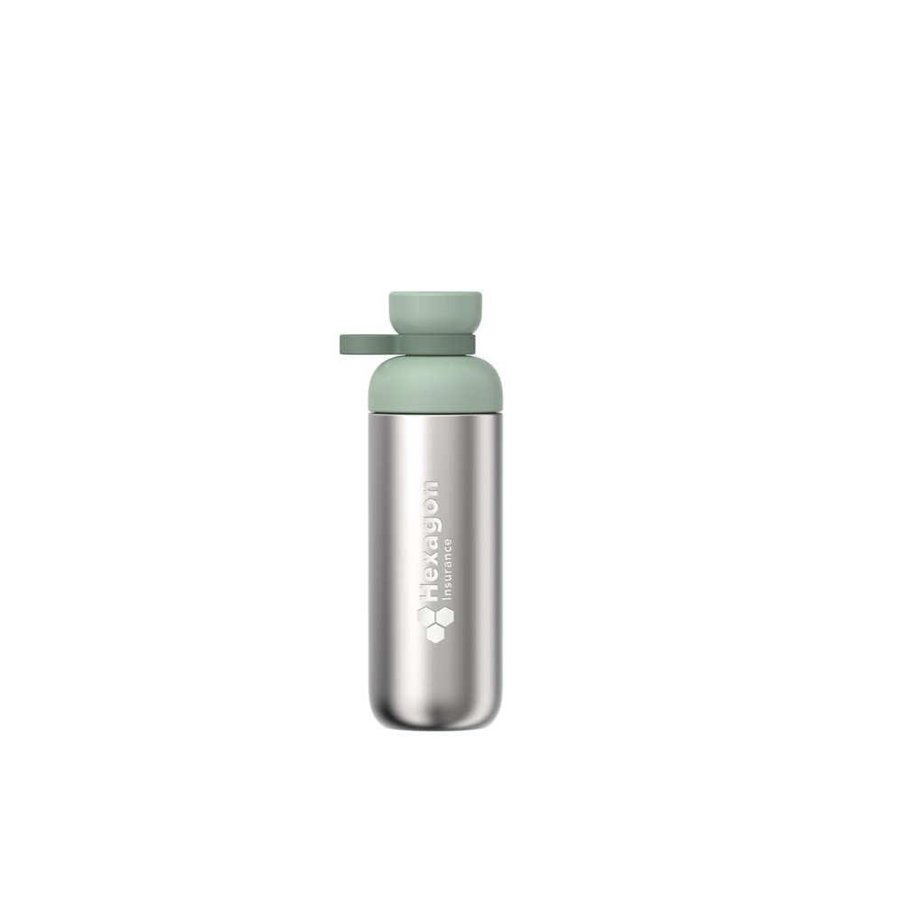 Bouteille d'eau en acier inoxydable recyclé Mepal Vita de 700 ml Sauge