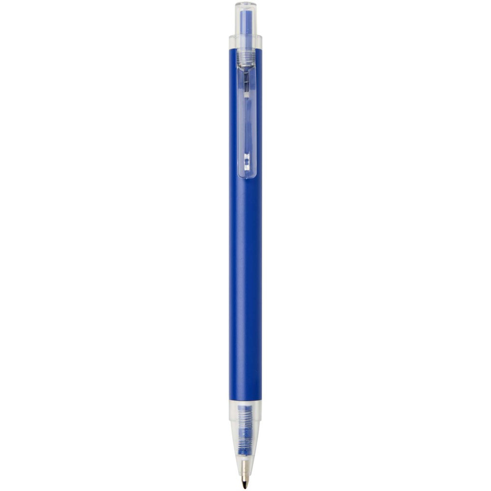 Spectrum Kugelschreiber aus recyceltem Aluminium blaue Tinte