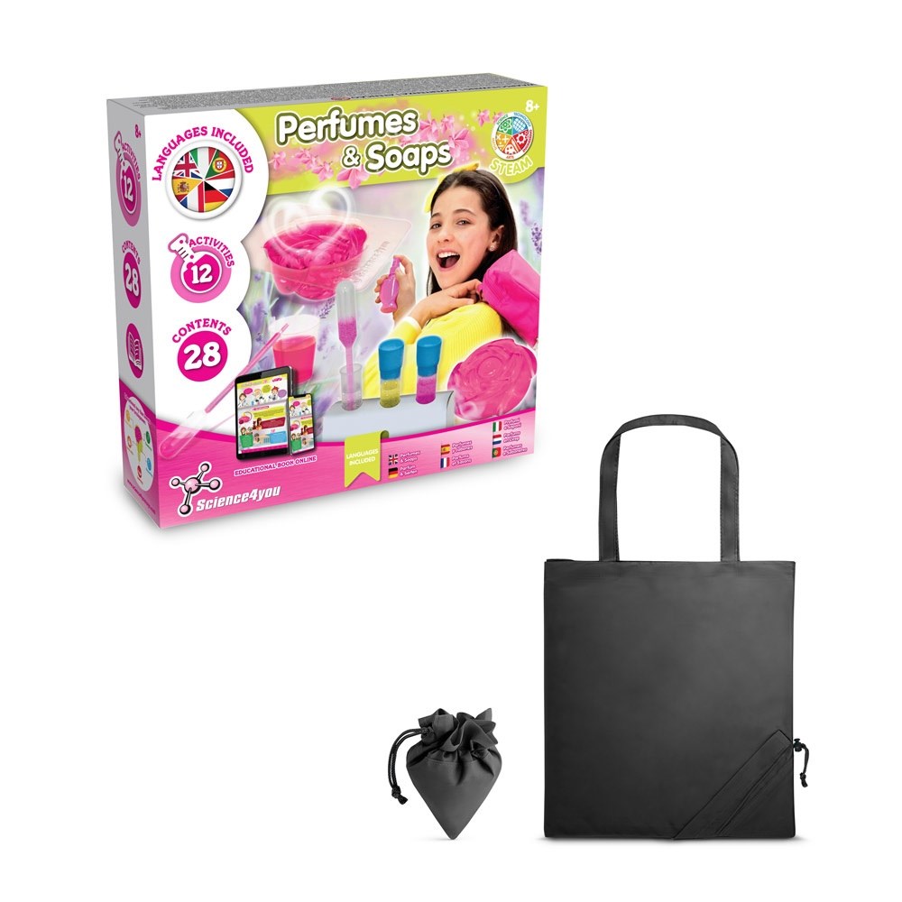 Perfume & Soap Factory Kit V Lernspiel lieferung inklusive einer faltbaren geschenktasche aus 190T Schwarz