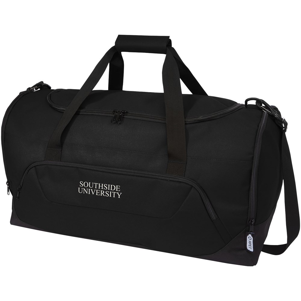 Retrend RPET Reisetasche 40L Schwarz