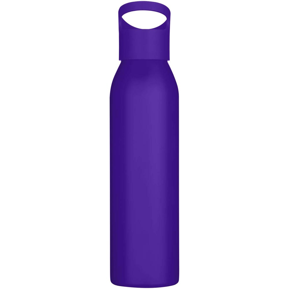 Sky 650 ml RCS-zertifizierte, einwandige Trinkflasche aus recyceltem Edelstahl mittelviolett