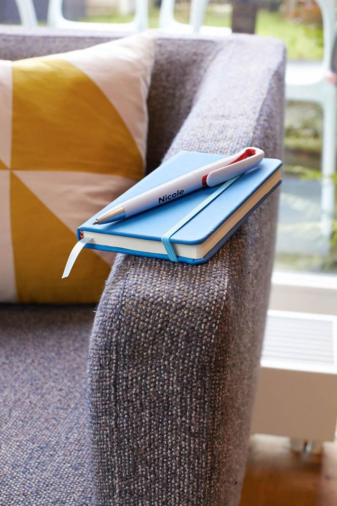 Stylo bille twist en plastique Ibiza