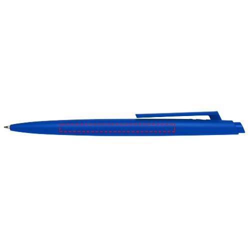 Stylo bille Ipe recyclé RCS (encre noire) bleu roi