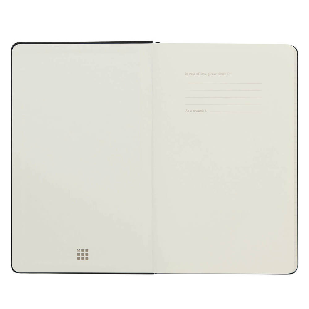 Calepin Moleskine Classic Hardcover ligné, format de poche noir
