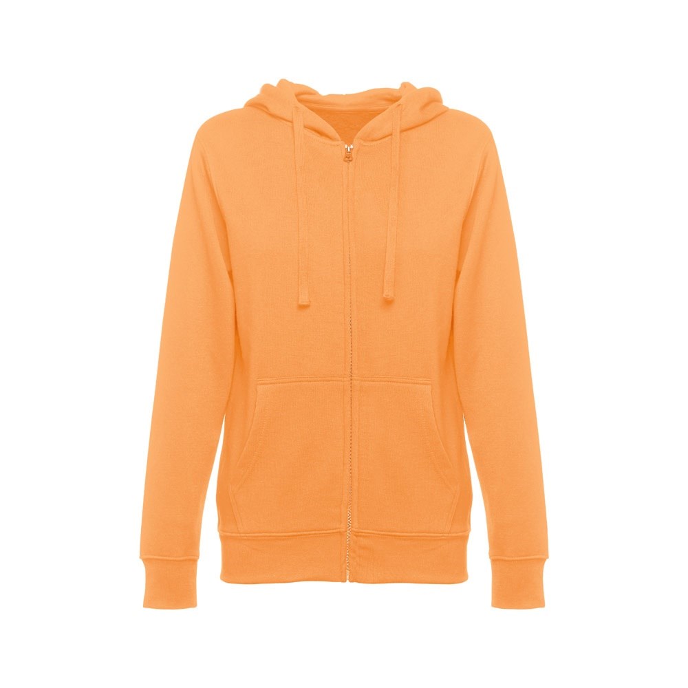 THC AMSTERDAM WOMEN Sweat-shirt pour femme en coton et polyester Orange corail