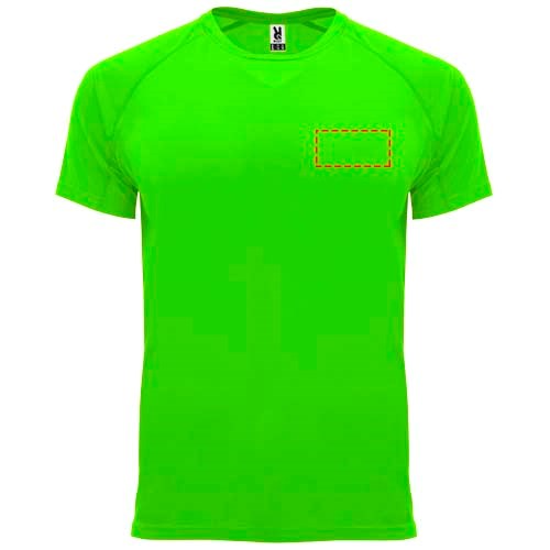 T-shirt de sport Bahrain à manches courtes pour enfant Fluor Green