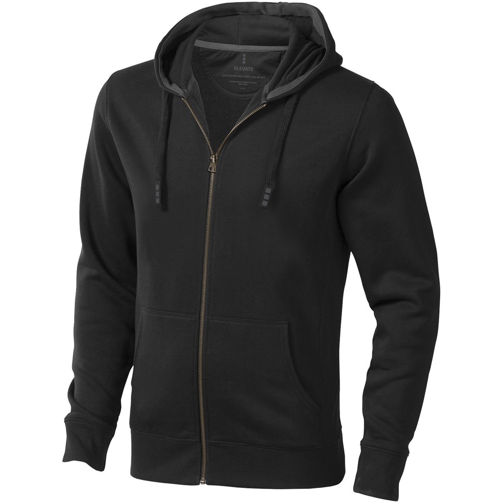 Arora Kapuzensweatjacke für Herren schwarz