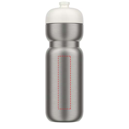 Bouteille de sport mepal Pull en acier inoxydable de 800 ml Blanc
