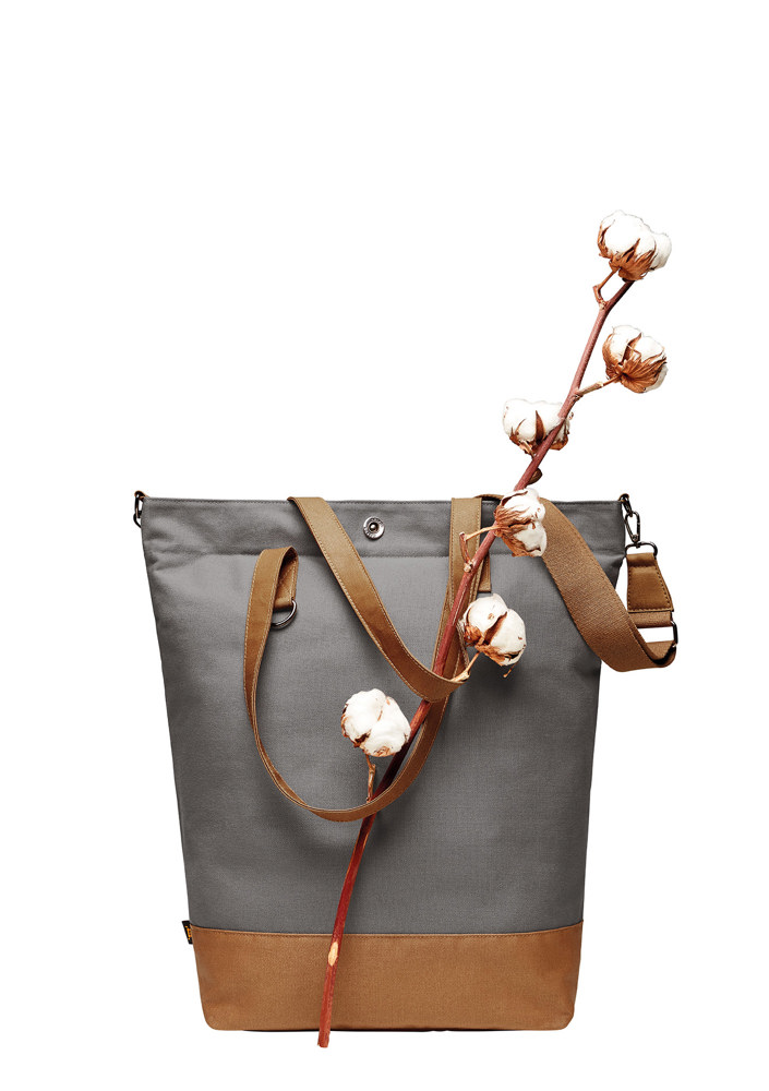 Shopper LIFE grau-braun