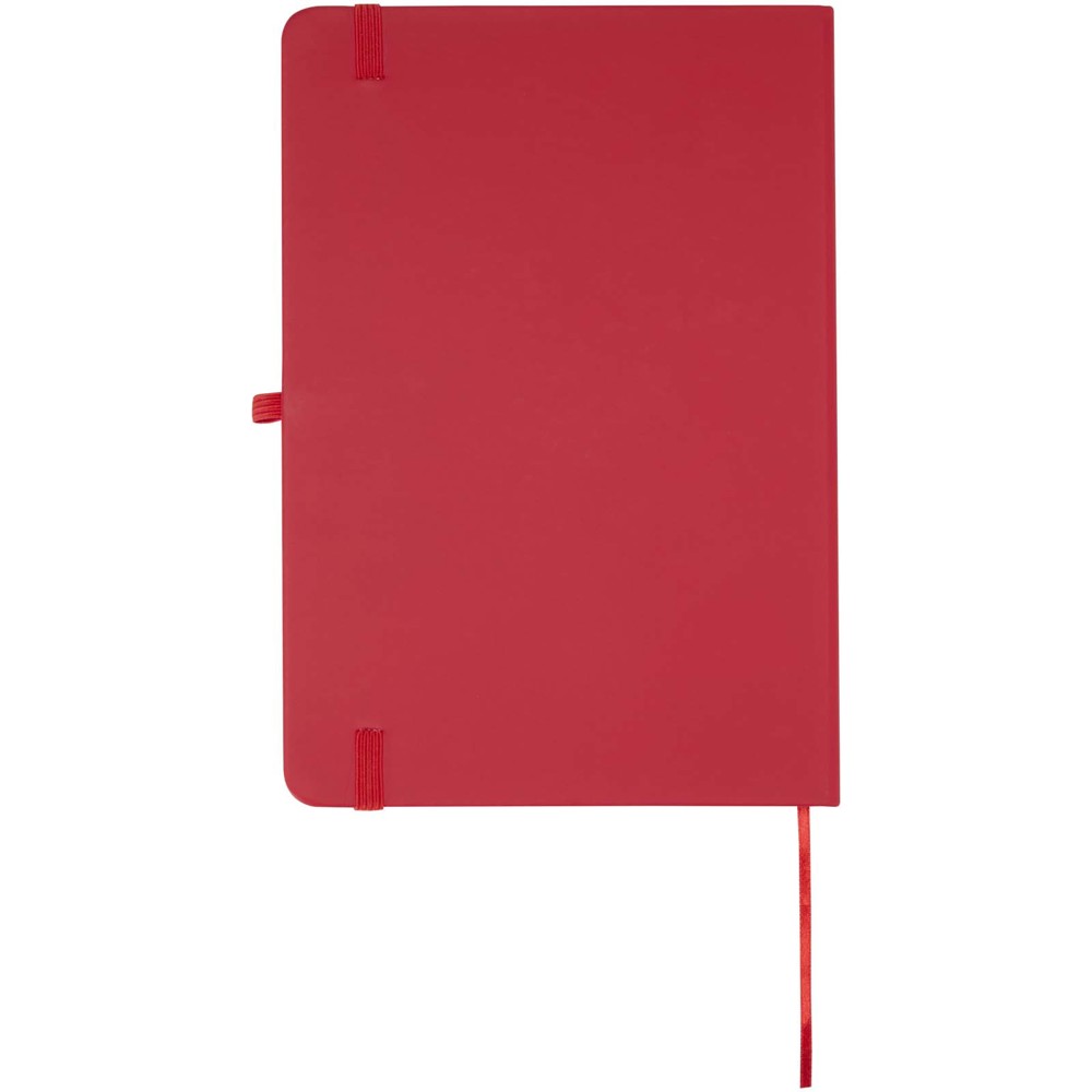 Ensemble comprenant un cahier en papier recyclé Spectrum A5 et un stylo à bille rouge