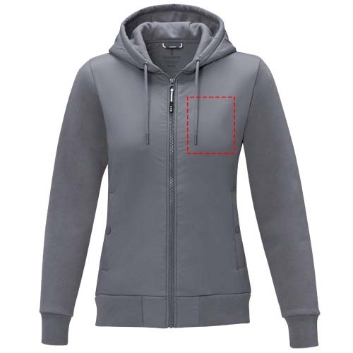 Darnell Hybridjacke für Damen stahlgrau