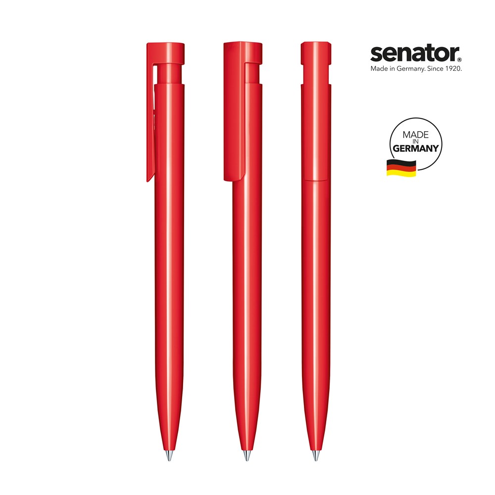 senator® Liberty Polished  Druckkugelschreiber rot 186