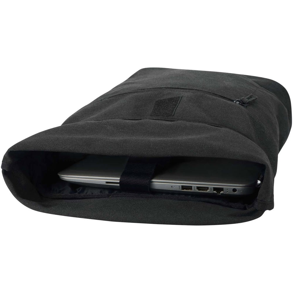 Sac à dos à fermeture enroulable Recanvas recyclé et certifié GRS de 14