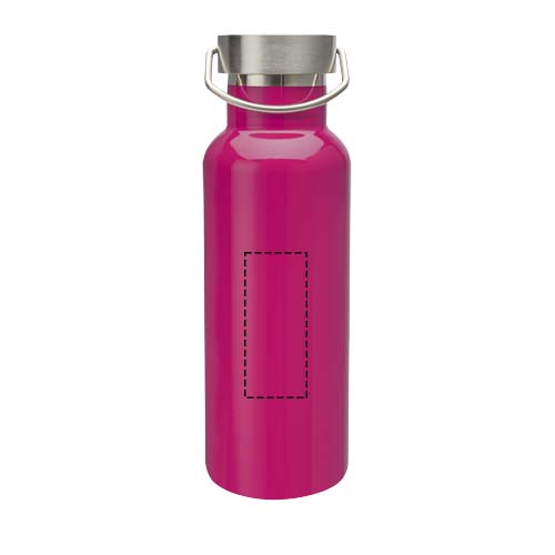 Thor 500 ml RCS-zertifizierte Trinkflasche aus Edelstahl rosa