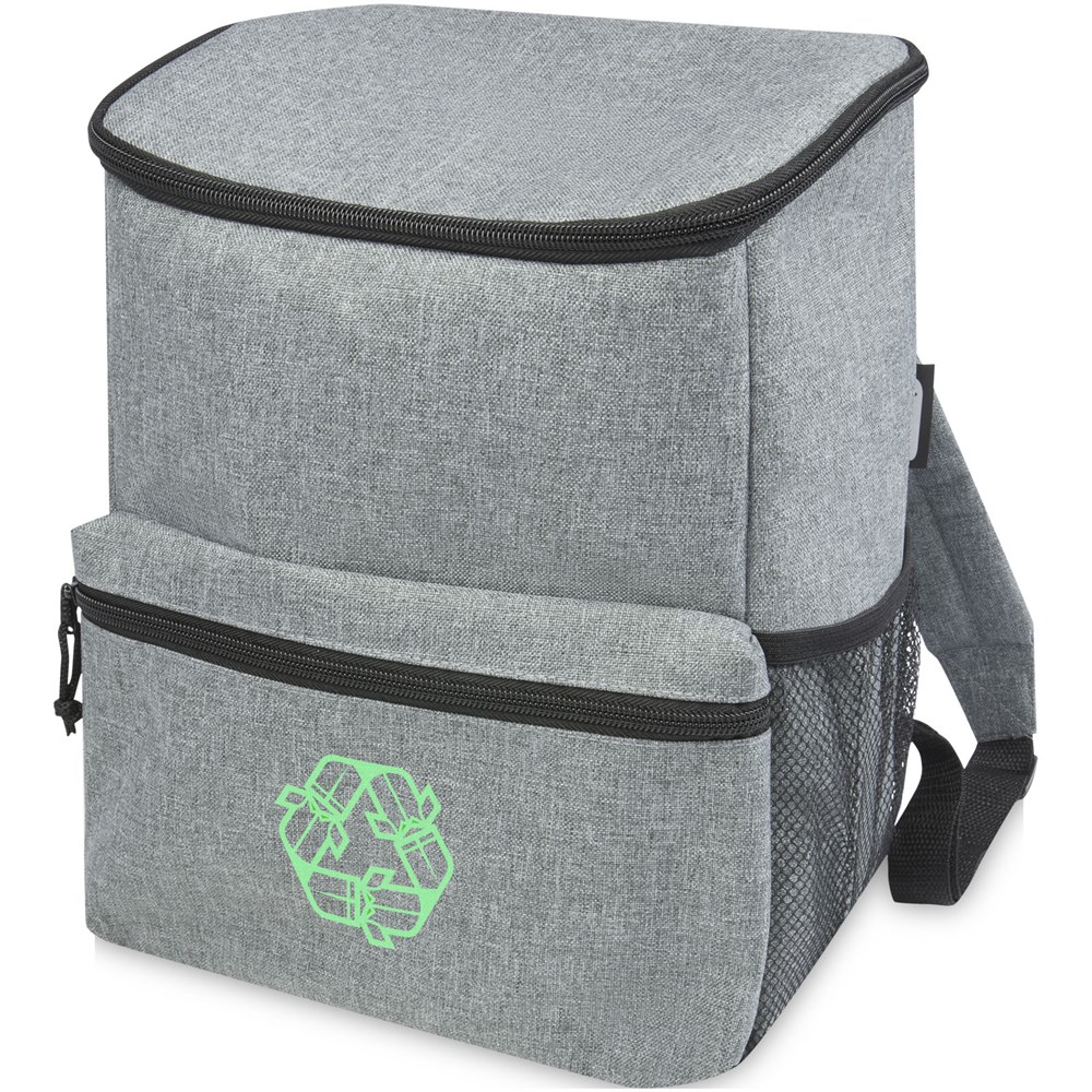 Tundra GRS rPET Kühlrucksack 12L heather grau