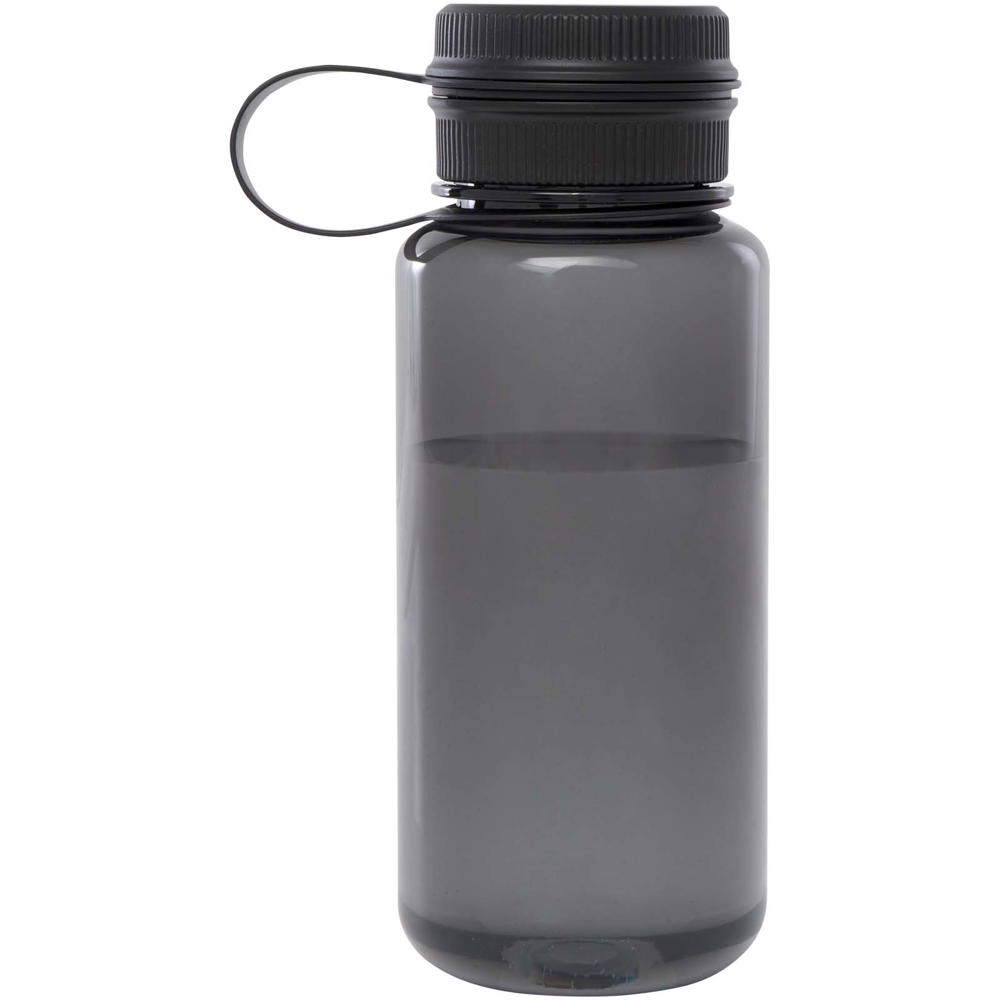 Bouteille sport Ryder de 900 ml en RPET certifié RCS avec couvercle multifonctions Noir