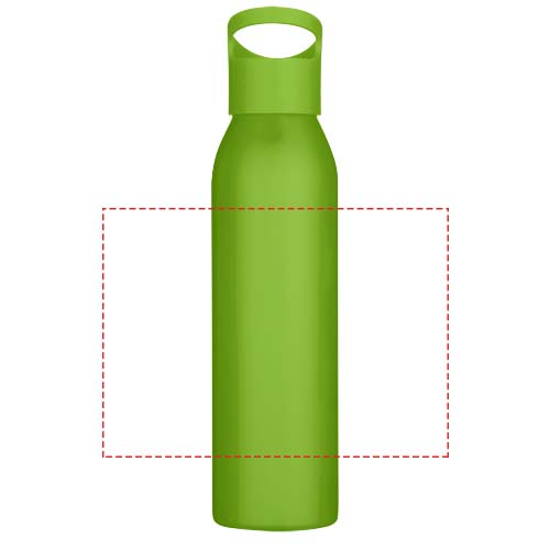 Bouteille d’eau Sky de 650 ml en acier inoxydable recyclé certifié RCS à simple paroi Vert pomme