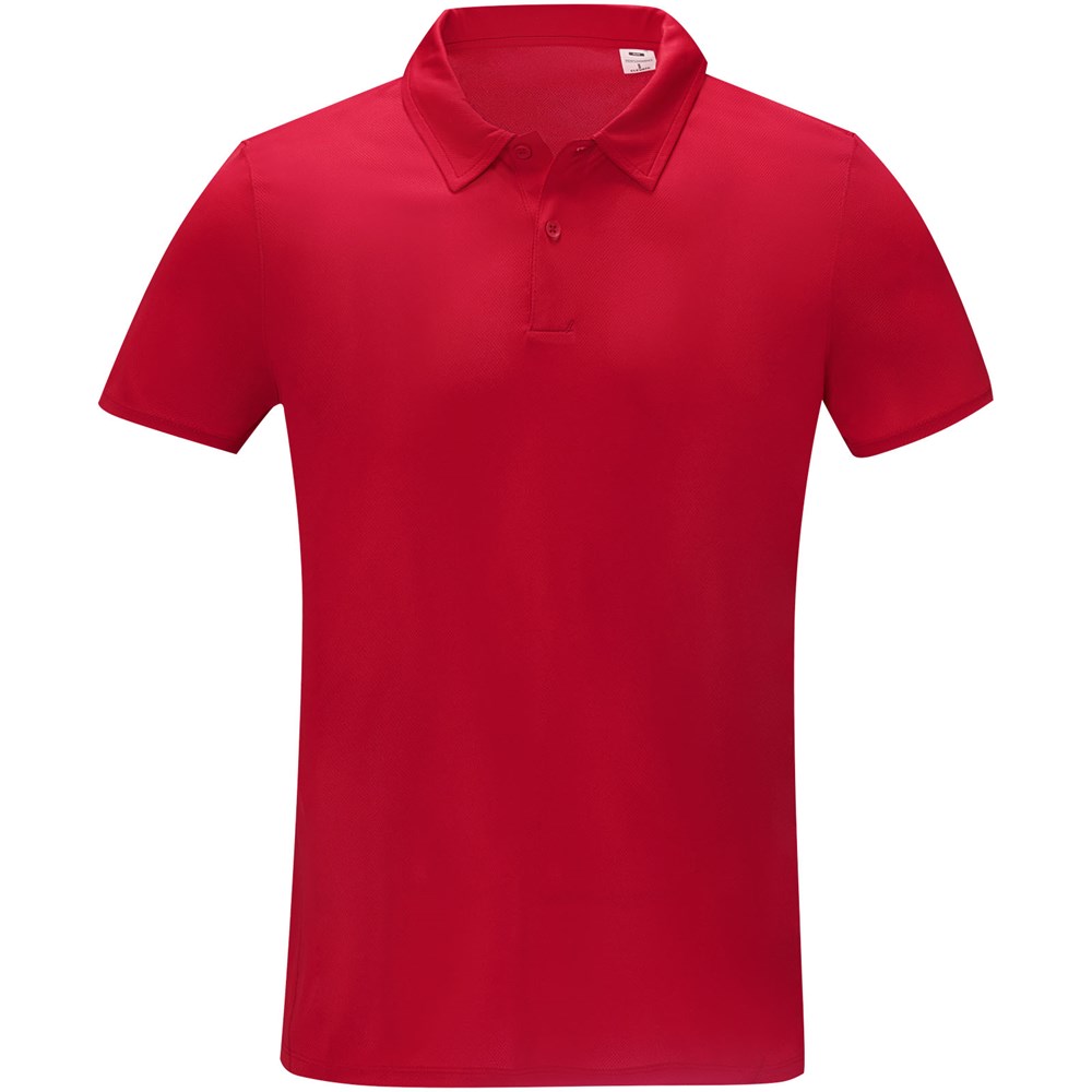 Deimos Poloshirt cool fit mit Kurzärmeln für Herren rot
