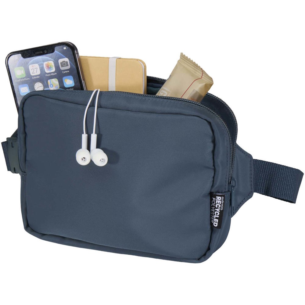 Trip Aware™ Recycelte Reisetasche mit Schultergurt 1 L Hale Blue