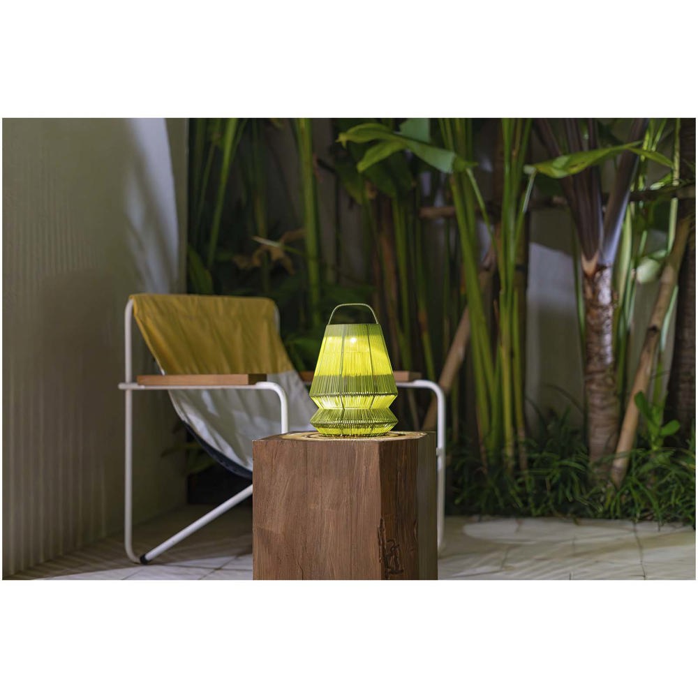 Abat jour portable recyclé Originalhome Lampion vert
