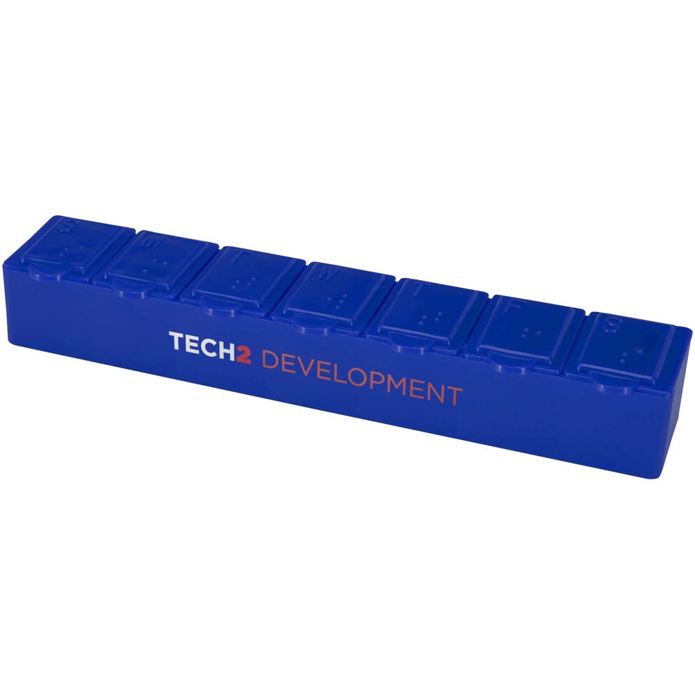 Dose 7 Tage Multivitamin Organizer blau