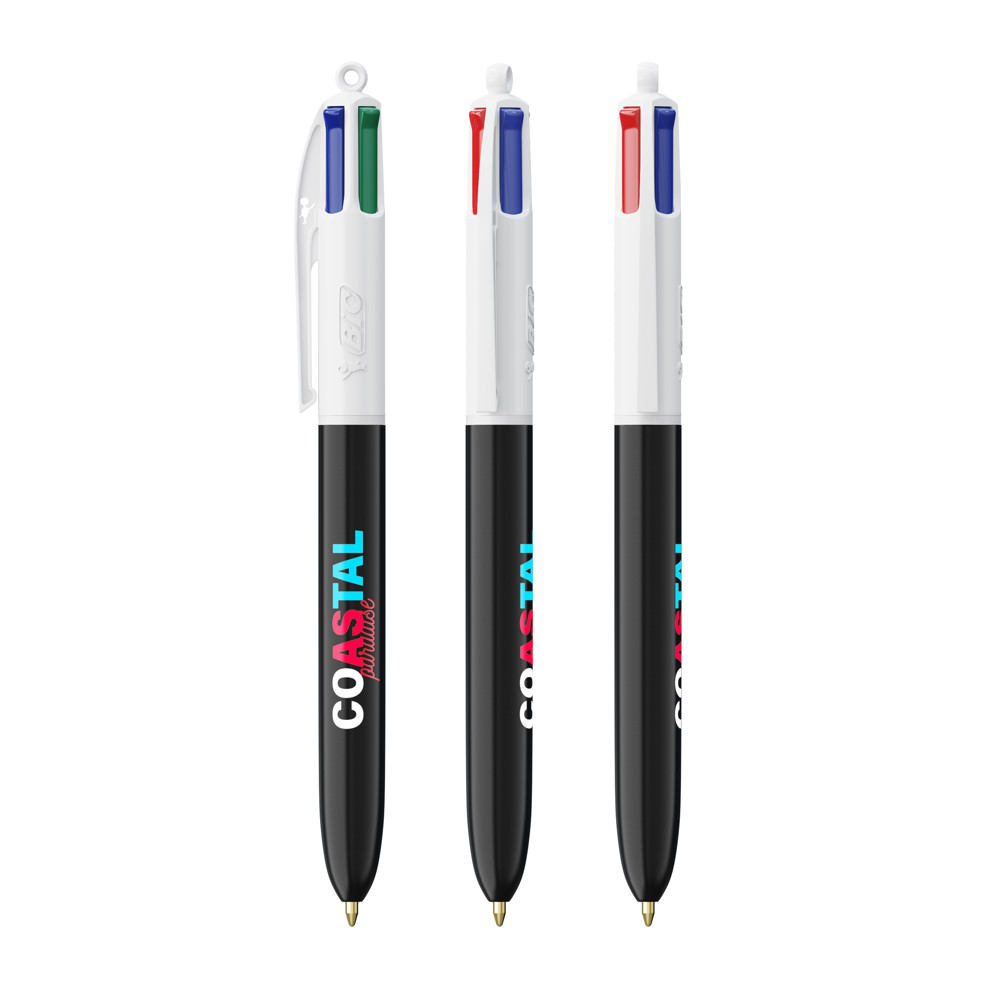 BIC® 4 Colours® ECO White/black ECO