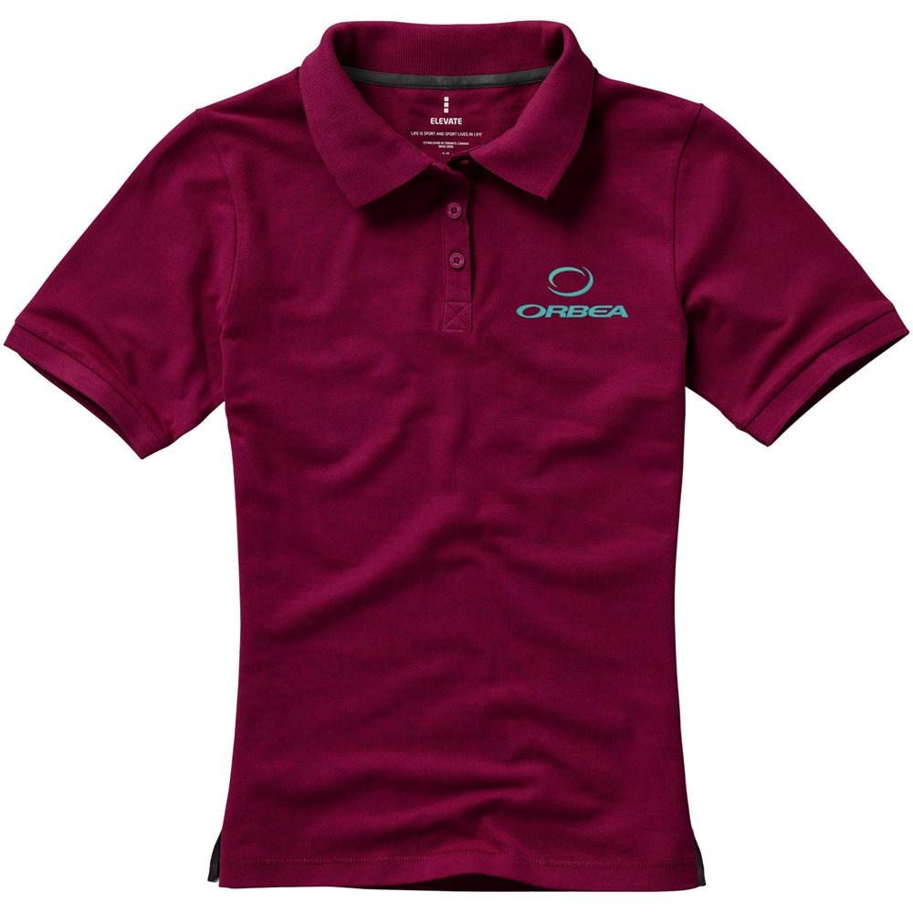 Calgary Poloshirt für Damen bordeaux