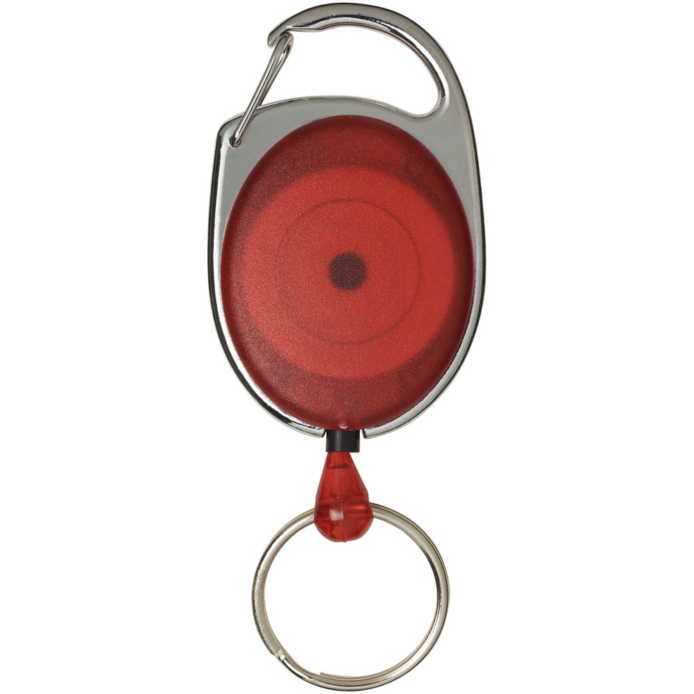 Porte-clés à boucle extensible Gerlos rouge